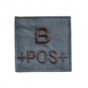 03" PATCHES GROUPE SANGUIN B+POS+