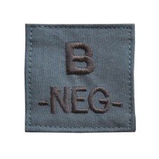 04" PATCHES GROUPE SANGUIN B-NEG-