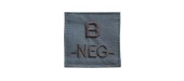 04" PATCHES GROUPE SANGUIN B-NEG-