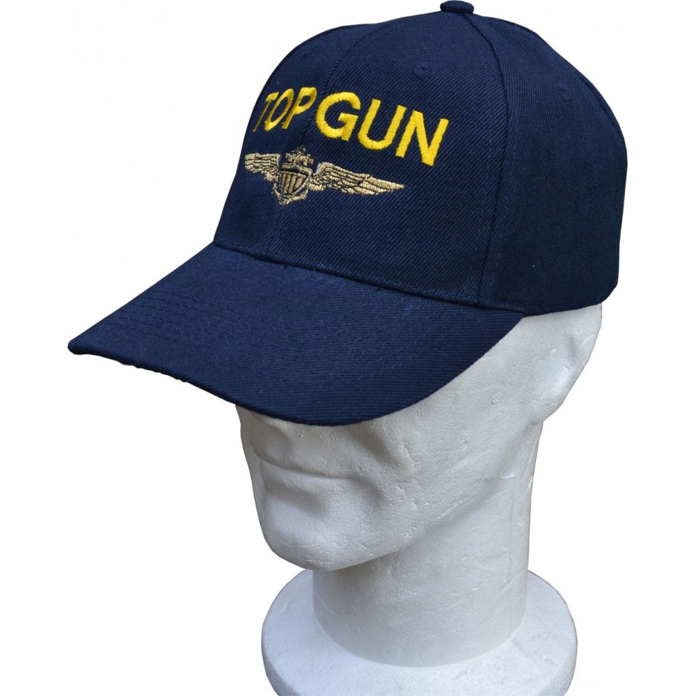 Casquette Top Gun Casquette brodée avec le logo du film TOP GUN