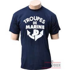 TEE SHIRT FRENCH ARMY MARINES