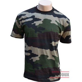 TEE SHIRT CAMO CENTRE EUROPE