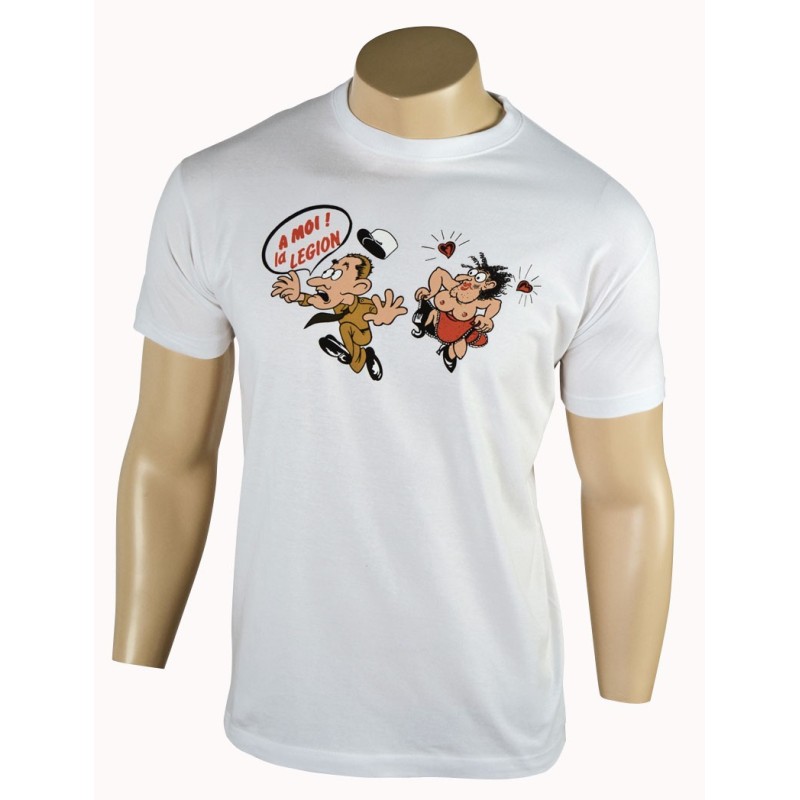 Tee shirt "A moi la légion"