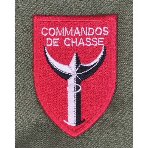 ECUSSON DE MANCHE COMMANDO DE CHASSE