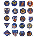 01 INSIGNES US ARMY AIR FORCE WW2
