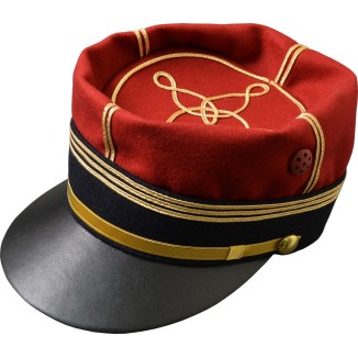 KEPI D'OFFICIER FORME FOULARD CAPITAINE