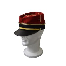 KEPI D&#039;OFFICIER FORME FOULARD LIEUTENANT