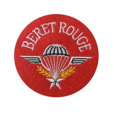 PATCHE TISSU BERET ROUGE