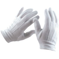 white gloves