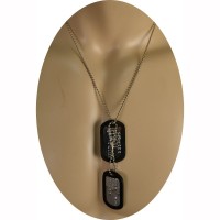 Plaque d'identité US  dog tag