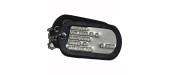 Plaque d'identité US  dog tag
