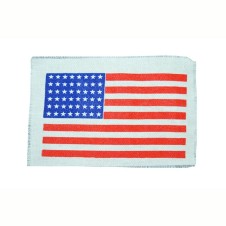 DRAPEAU DE MANCHE US 48 ÉTOILES WWII ETAMINE