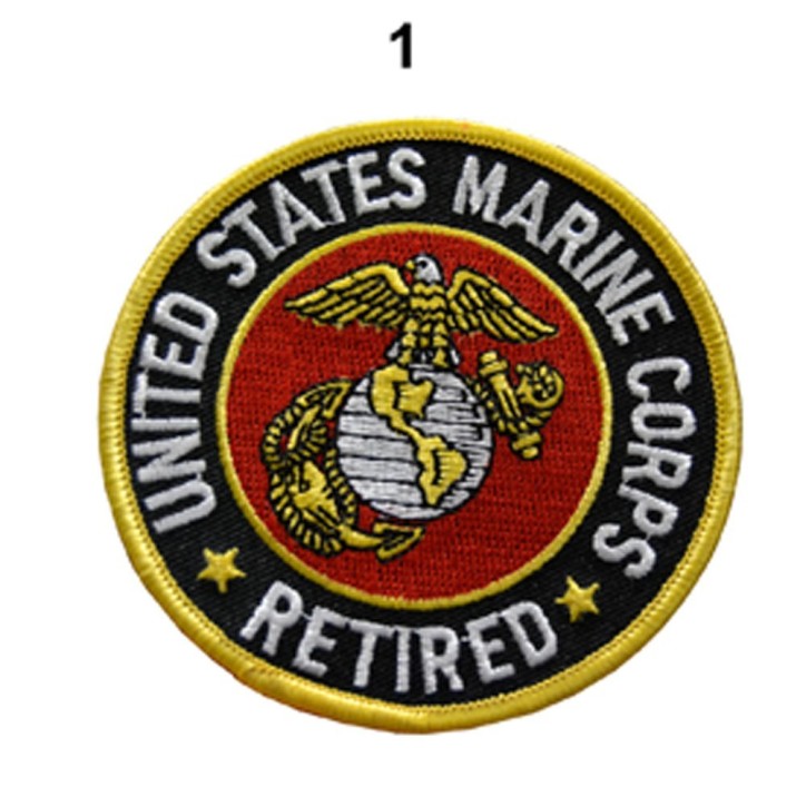 Realistic Vector Logo Of The United States Marine Corps Stock Vector