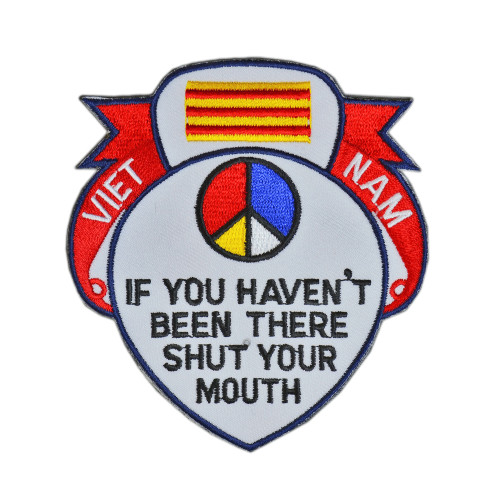 "SHUT YOUR MOUTH" VIETNAM PATCH