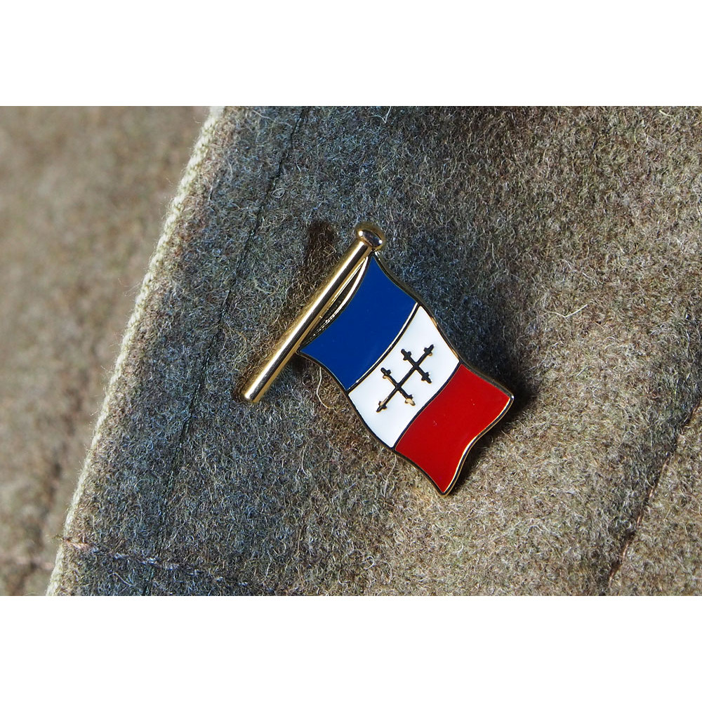 Pin's Pins Badge Blason Rhone-Alpes Drapeau Symbole France 