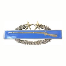 INSIGNE METAL CIB 3rd Award (Combat Infantryman Badge)