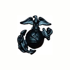 N°10: INSIGNE DE COL MARINES CORPS NOIRE