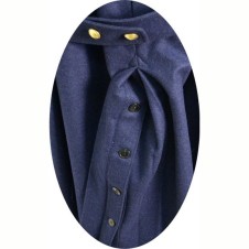 MANTEAU ARTILLEUR GRIS DE FER