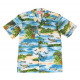 CHEMISE HAWAIENNE COTON WARBIRD PACIFIC 1