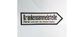 PANNEAU DE DIRECTION FRANCO / ALLEMAND