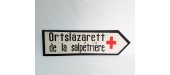 PANNEAU DE DIRECTION FRANCO / ALLEMAND