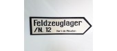 PANNEAU DE DIRECTION FRANCO / ALLEMAND