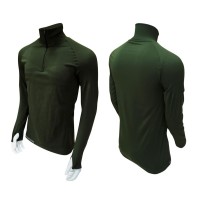 SWEAT DOUBLE SOFT ZIPPÉE VERT