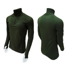 SWEAT DOUBLE SOFT ZIPPÉE VERT