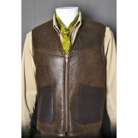 GILET CUIR TYPE C3