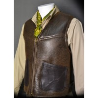 GILET CUIR TYPE C3