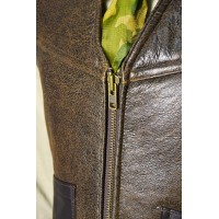 GILET CUIR TYPE C3