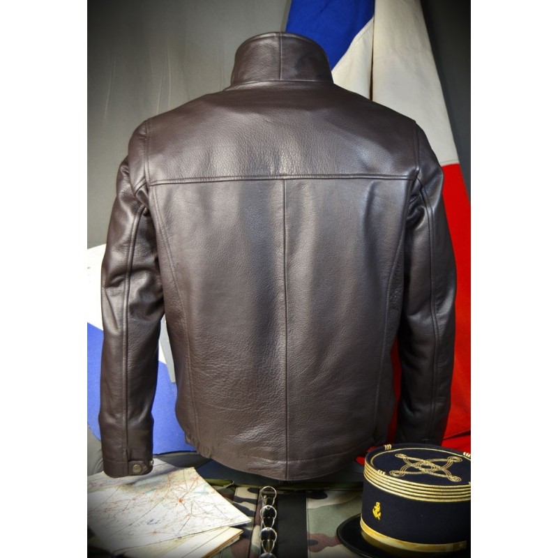blouson cuir arm?�e fran?�aise disponible chez Doursoux
