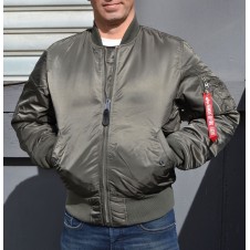 BLOUSON MA-1 "ALPHA" Gris