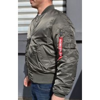 BLOUSON MA-1 "ALPHA" Gris