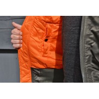 BLOUSON MA-1 "ALPHA" Gris