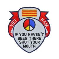 "SHUT YOUR MOUTH" VIETNAM PATCH