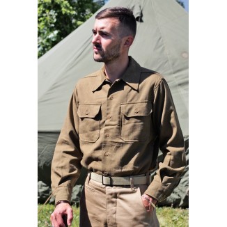 CHEMISE MOUTARDE M37