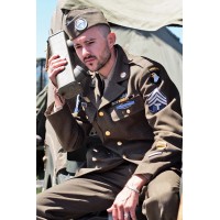 VESTE SOUS OFFICIER US ARMY WWII