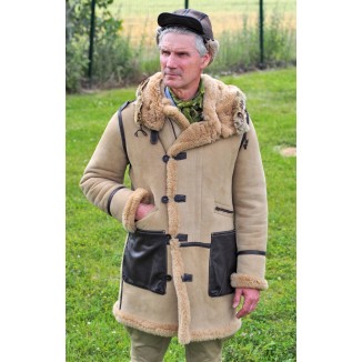 B7 SHEEPSHIN FLIGHT PARKA JACKET