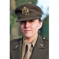 chapeau nurse wac officer cap