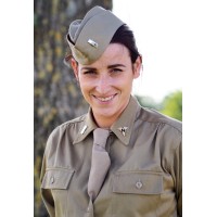 “GARRISON CAP” WOMAN WEDGE-STYLE CAP