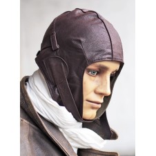 serre tête  pilote cuir