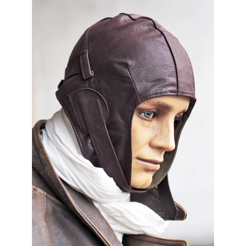 aviator helmet leather