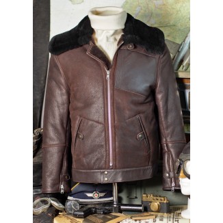 BLOUSON CUIR PILOTE ALLEMAND WWII