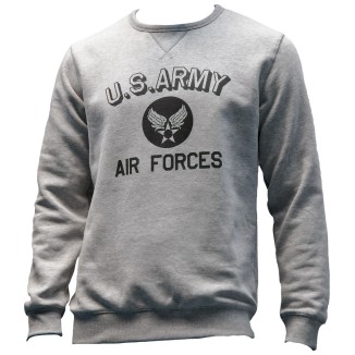 SWEAT SHIRT MOTIF U SARMY-AIR FORCES