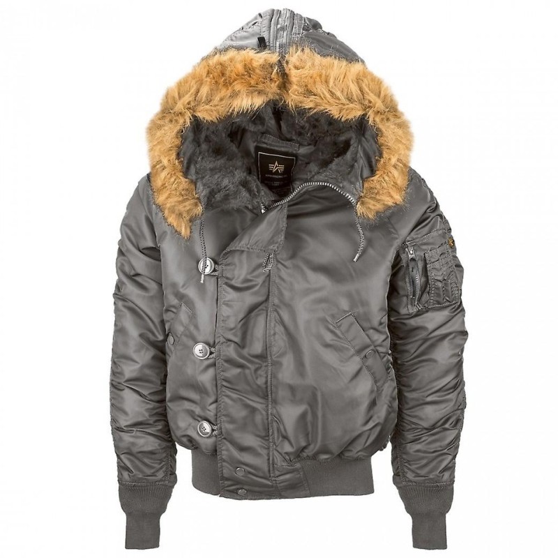 N-2B.(Extreme cold weather). « ALPHA » REPLICA GREY N-2B.(Extreme cold weather). « ALPHA » REPLICA GREY