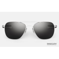 LUNETTES RANDOLPH AVIATOR MATTE CHROME