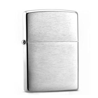 ZIPPO CHROME BRUSHED