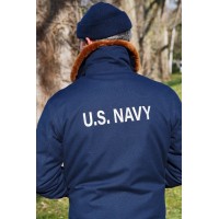 DECK JACKET N1 US NAVY BLUE