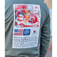 SWEAT USN BLOOD CHIT ALPHA INDUSTRIES